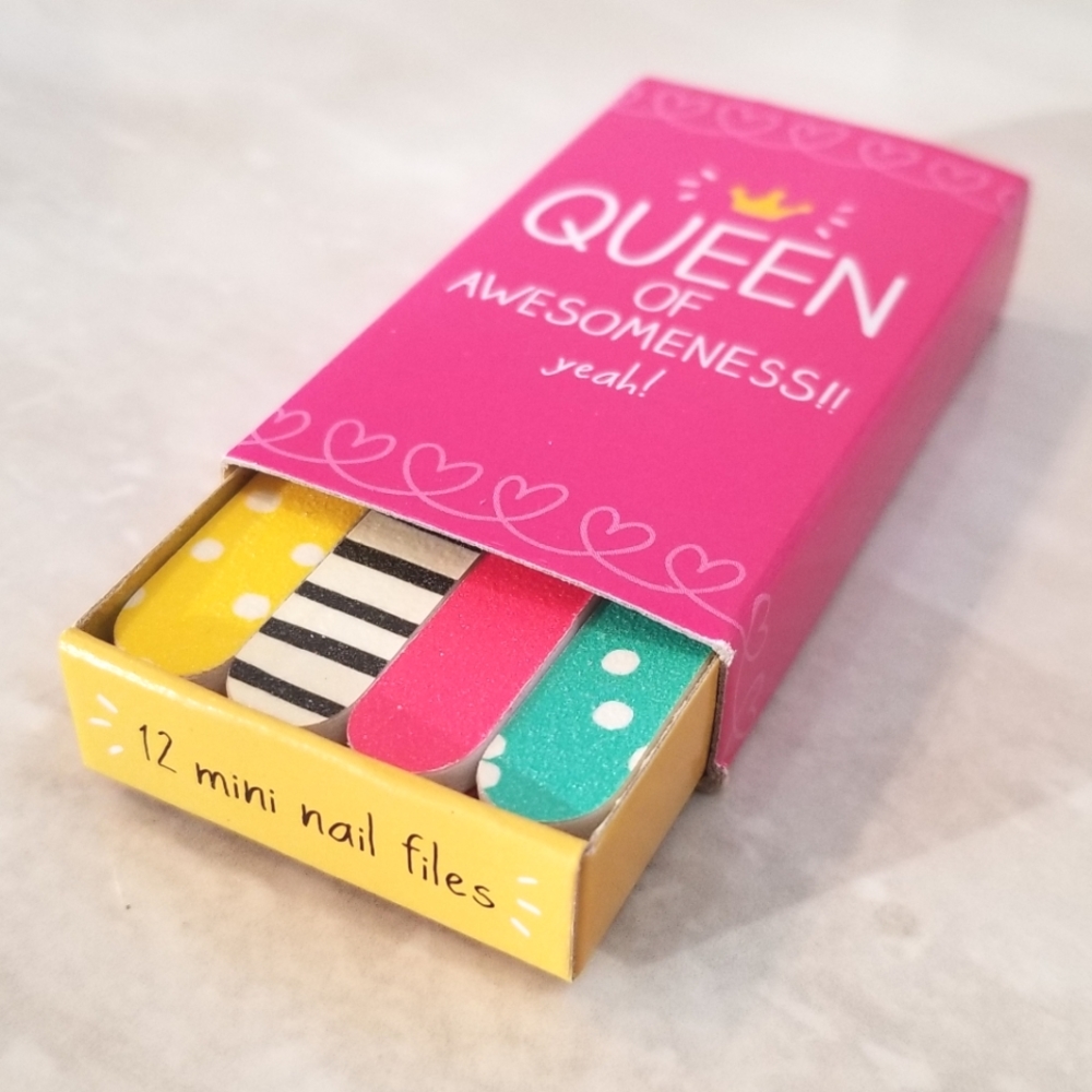4 Matchbox Nail File Gift Sets - Picture 2 of 6